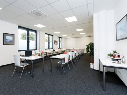 Eventlocation - geeignet für: Konferenz - In den ecos work spaces kann man die Räume flexibel erweitern oder verkleiner - ecos work spaces München